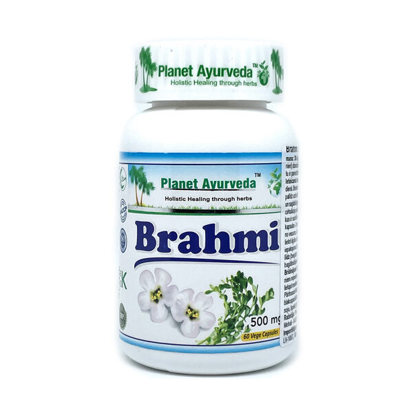 Atmiņai Brahmi Organic – nervu sistēmas stiprināšana